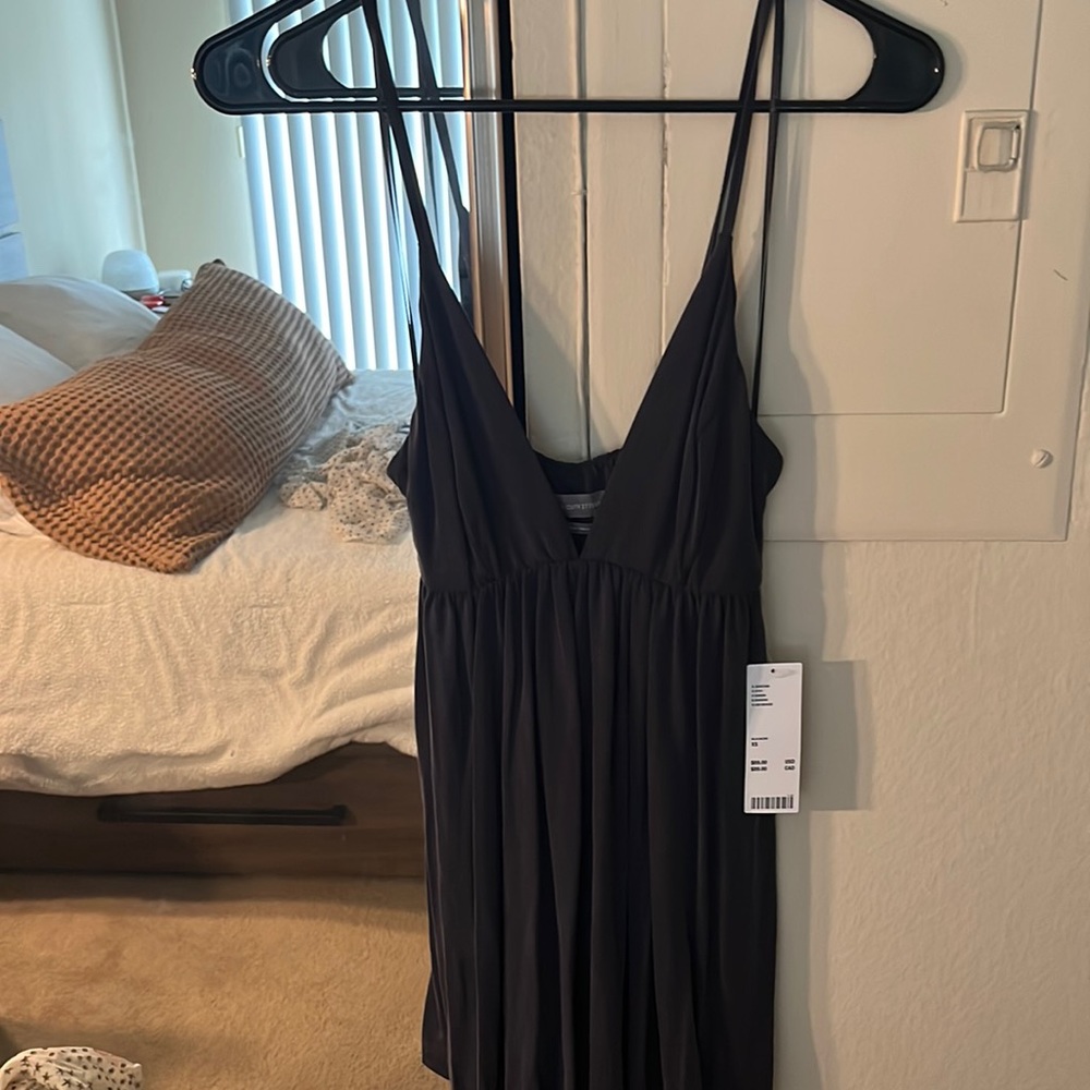 Black romper urban outfitters